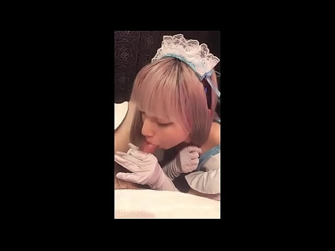 ❤️ Idol japonesa [mayuka], disfraz de criada francesa, parte 1, mamada y paja con loción ❌ Video de sexo en es.trysex.ru ❌️